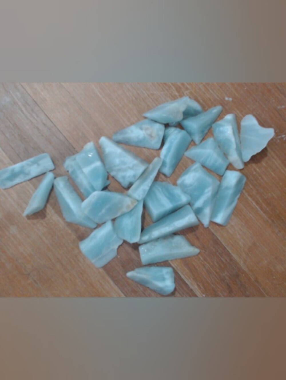 Tumbled Stone Caribbean Calcite Crystal Lot (23)